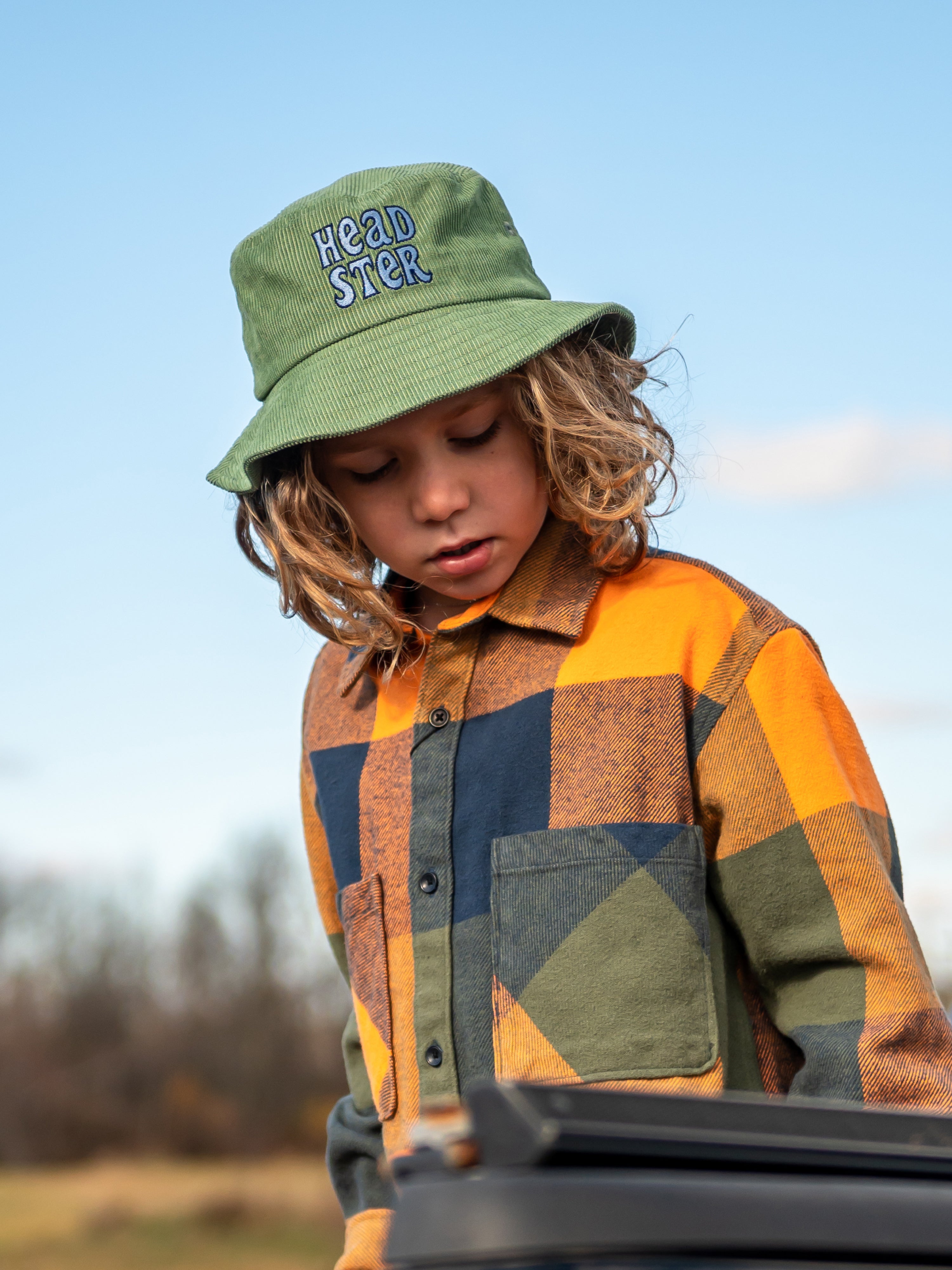 Boys Bucket Sun Hat - Cowley - Kicks and Giggles