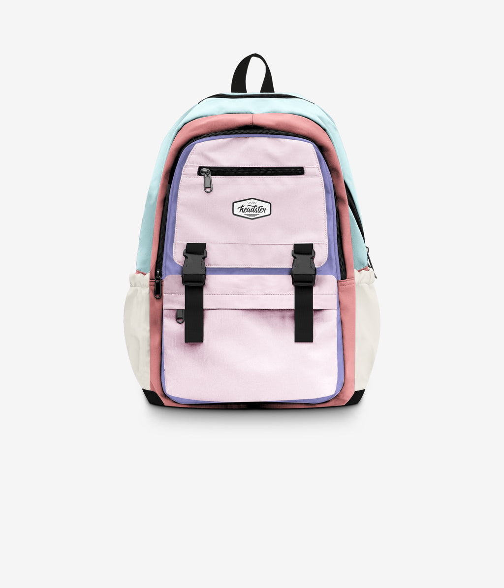 Colorblock Backpack - 26L- Pink Marshmallow