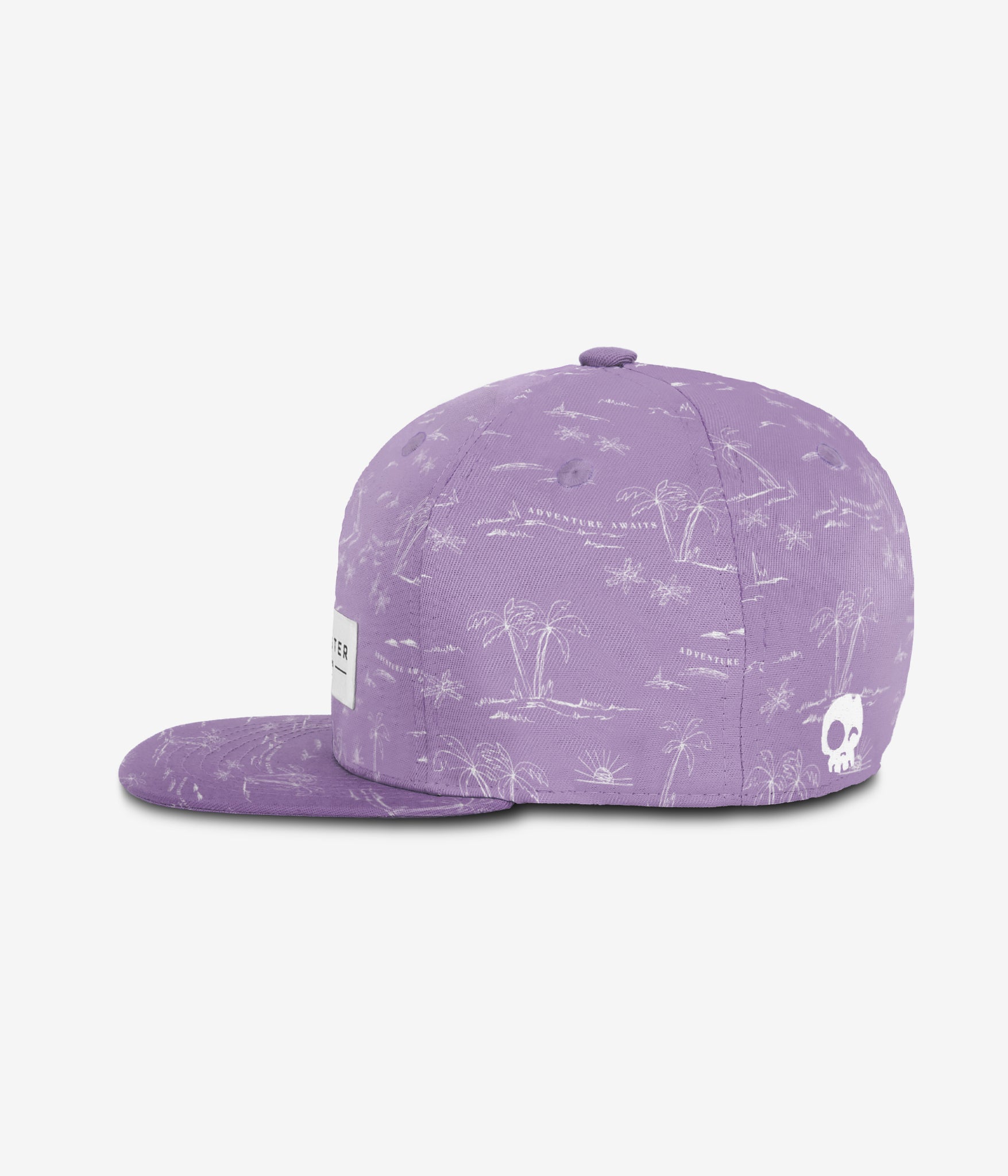 Adventure Awaits Lilac Snapback