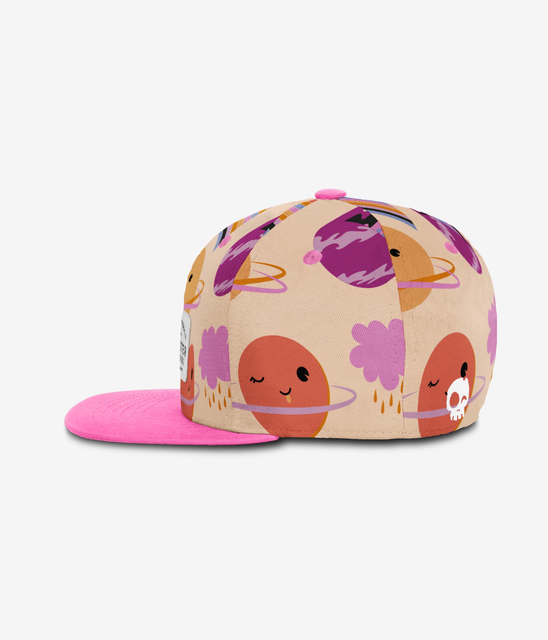 Another Planet Snapback - fuchsia