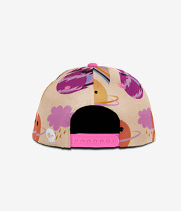 Another Planet Snapback - fuchsia