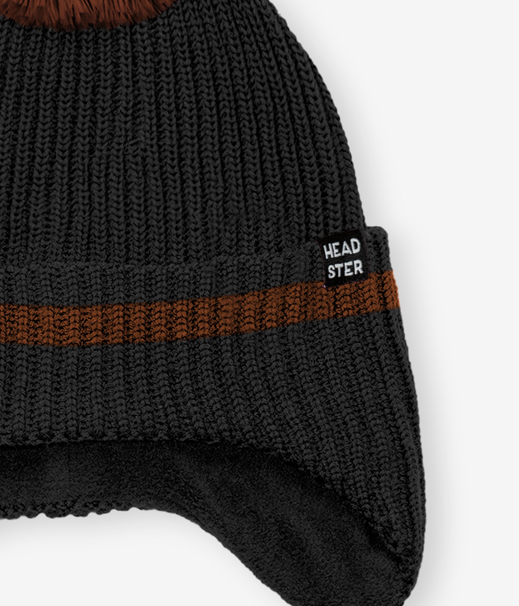 Attache Ta Tuque Beanie With Ears - Black
