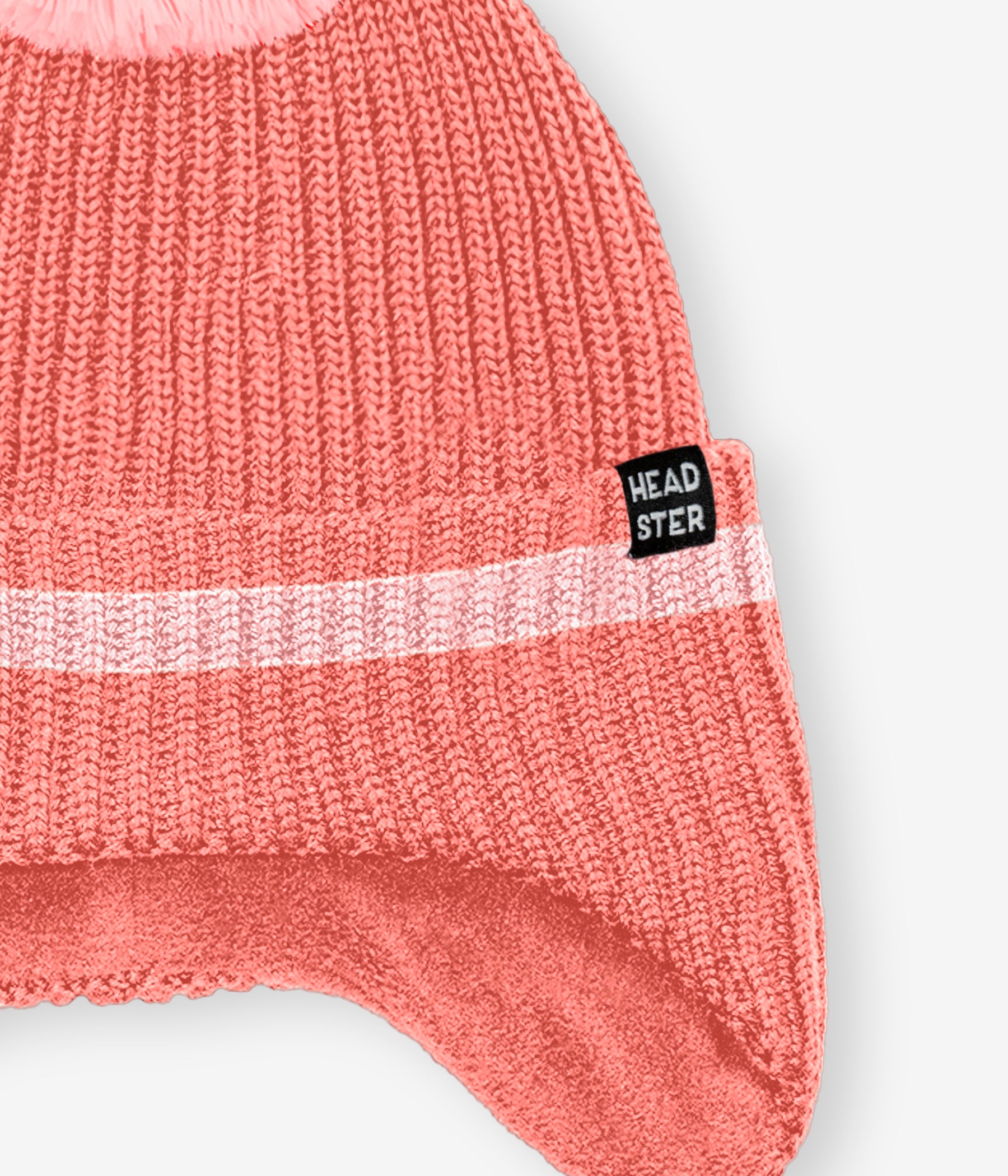 Attache Ta Tuque Beanie With Ears - Coral Love