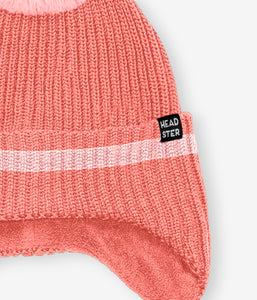 Attache Ta Tuque Beanie With Ears - Coral Love