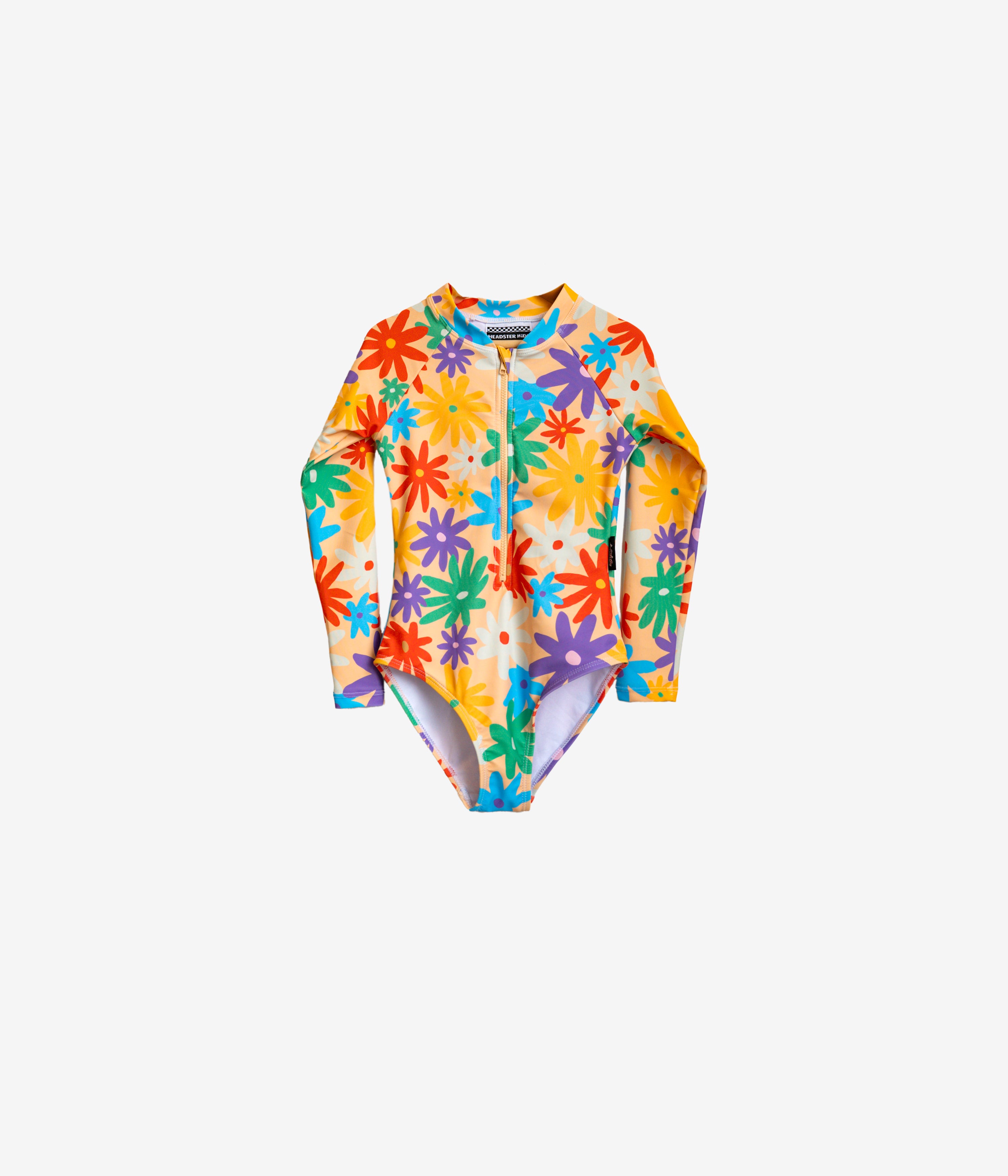 Backyard Meadow LongSleeve One Piece Swimsuit