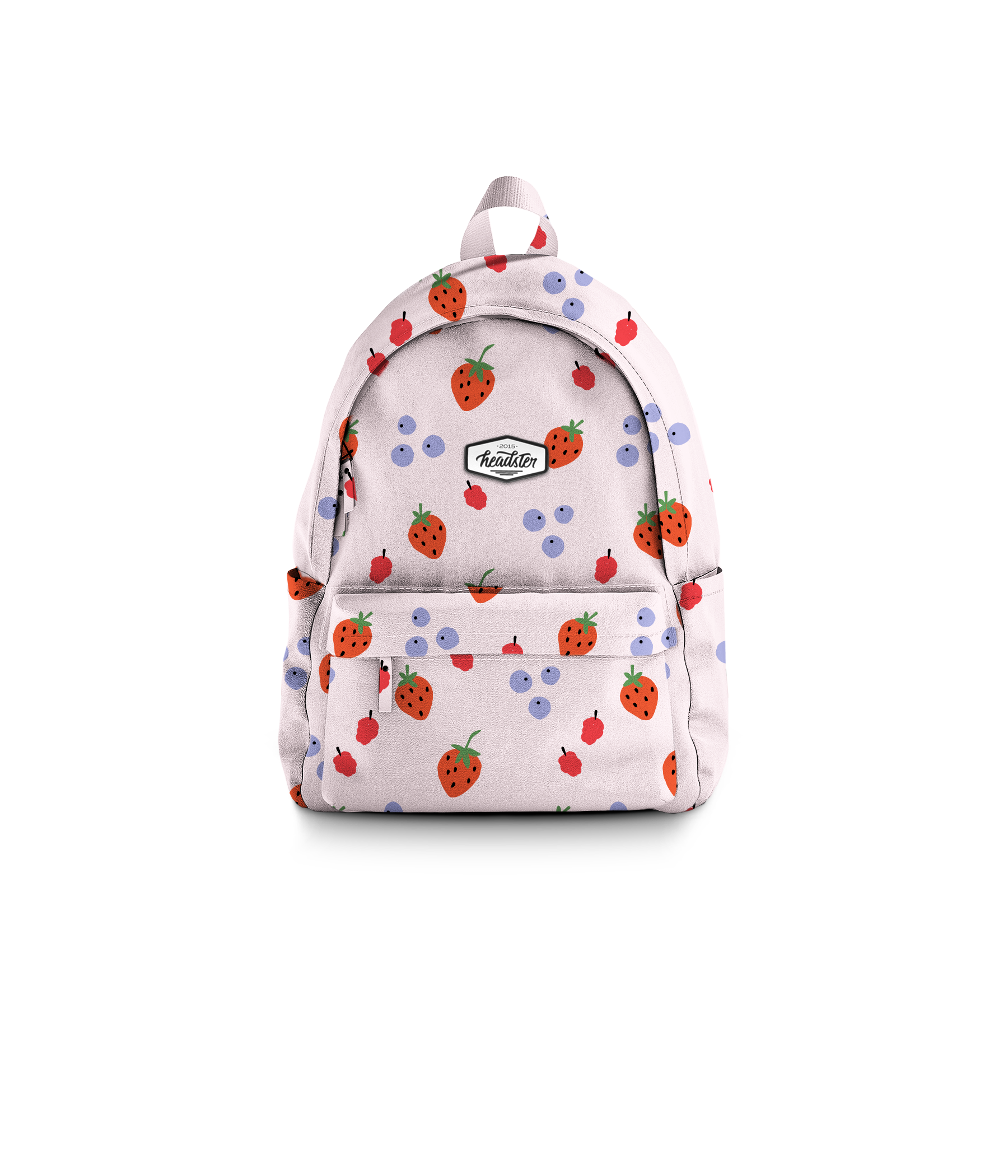 Berry Bliss Backpack 20L for kids strawberry blueberry raspberry pink red blue