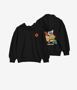 Bus-Ted Hoodie - Black