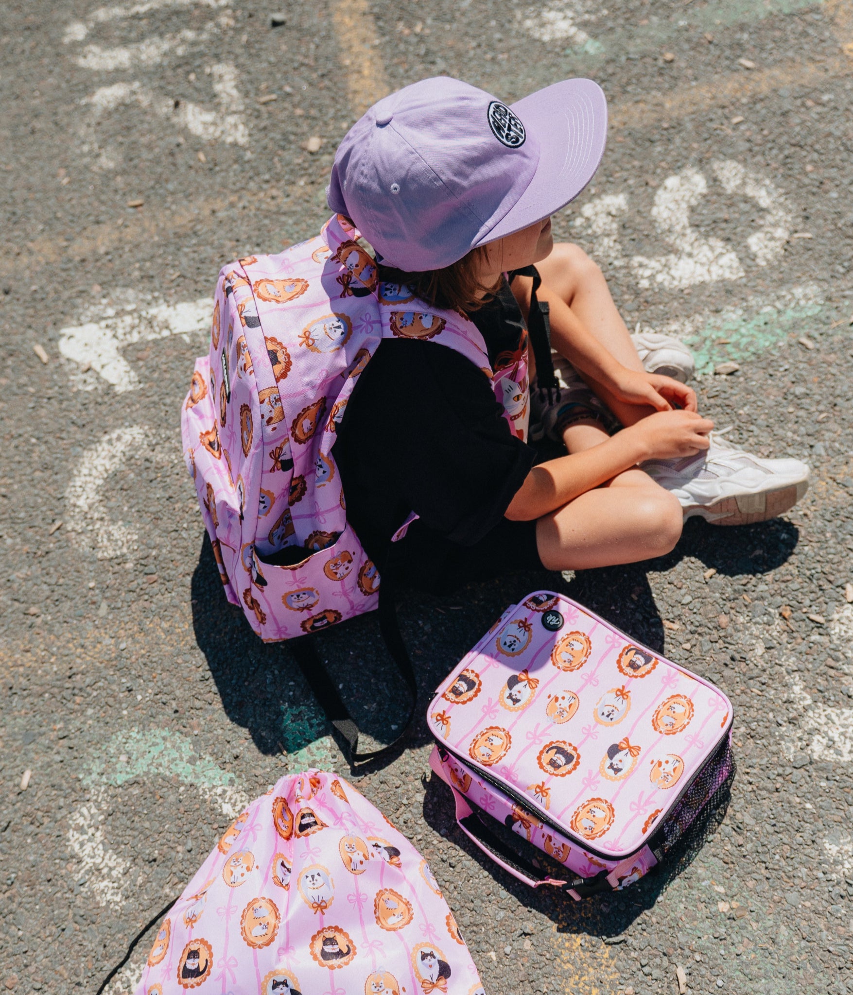 Kitty Charm Classic Lunch Box - Smart Pink