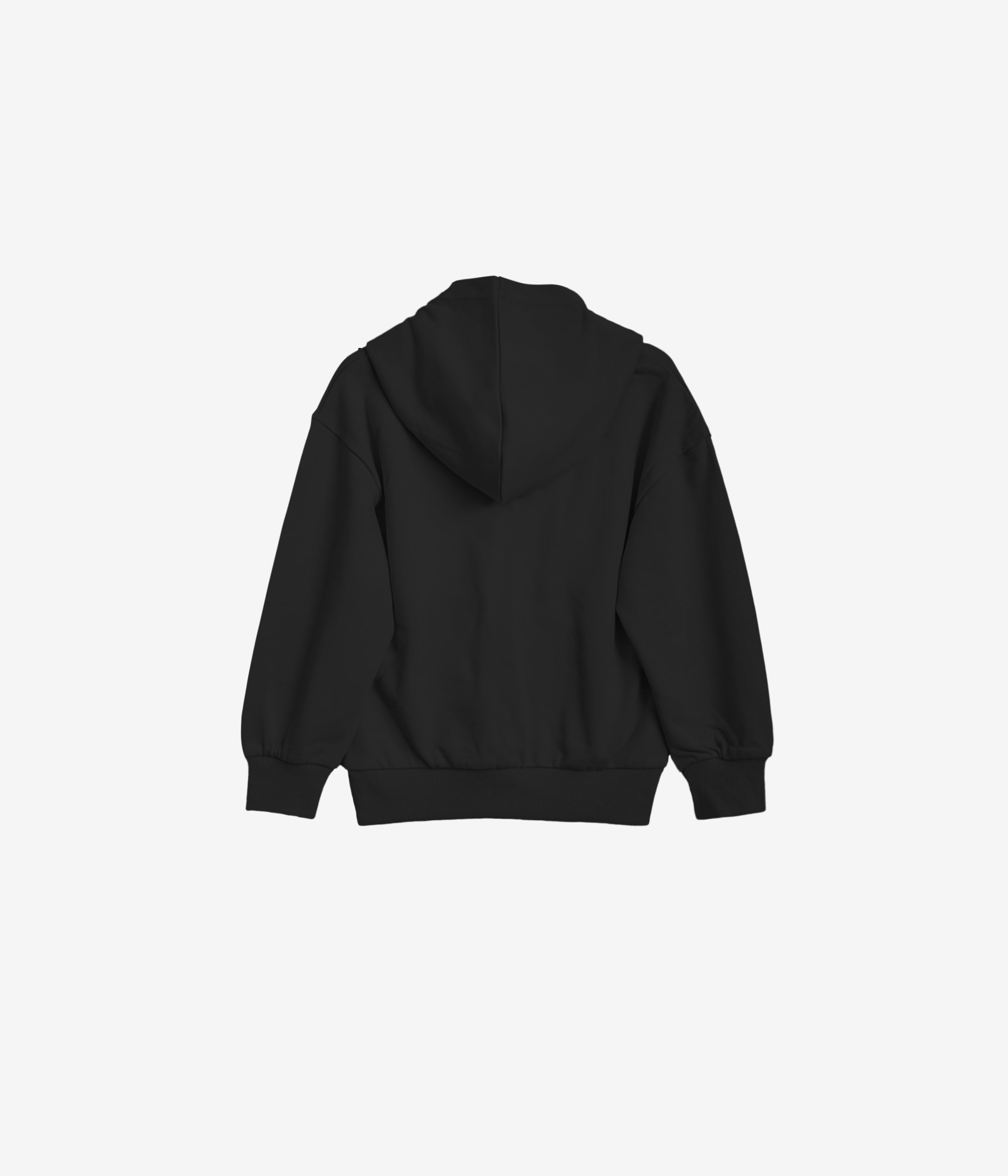 Black Track Hoodie