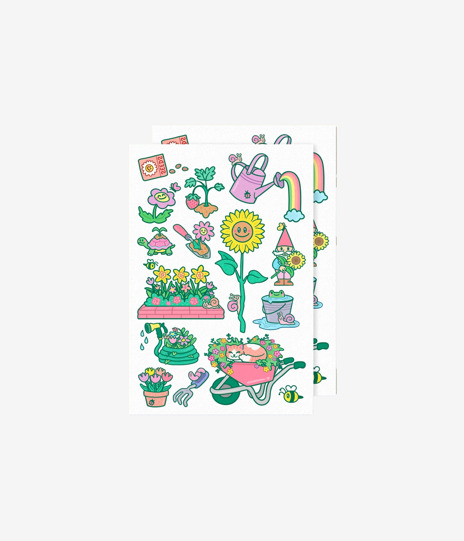 Gorgeous Gardens Temporary Tattoo sheets Spring Season – HEADSTER KIDS