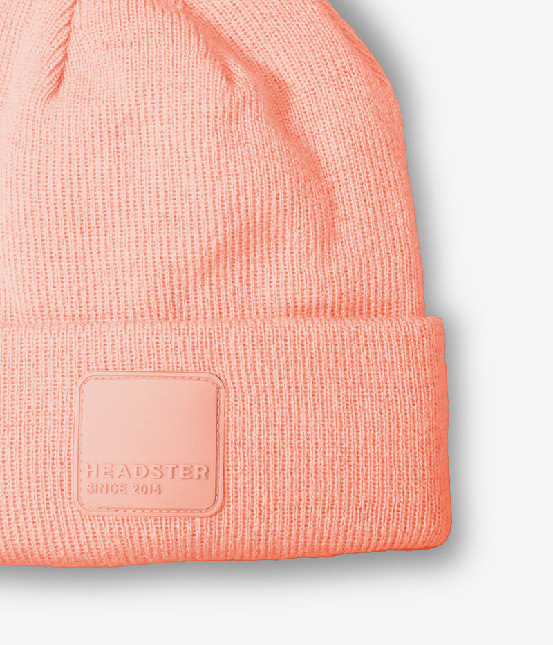 Kingston Beanie Lined With Fleece - Peachy