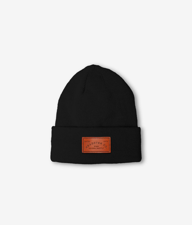 Odyssey Beanie Lined With Fleece - Black