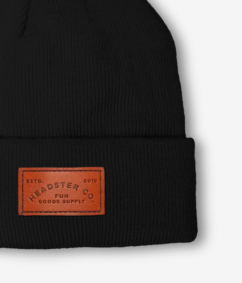 Odyssey Beanie Lined With Fleece - Black
