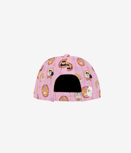 Kitty Charm Short Brim - Smart Pink