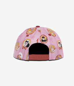 Kitty Charm Snapback - Smart Pink