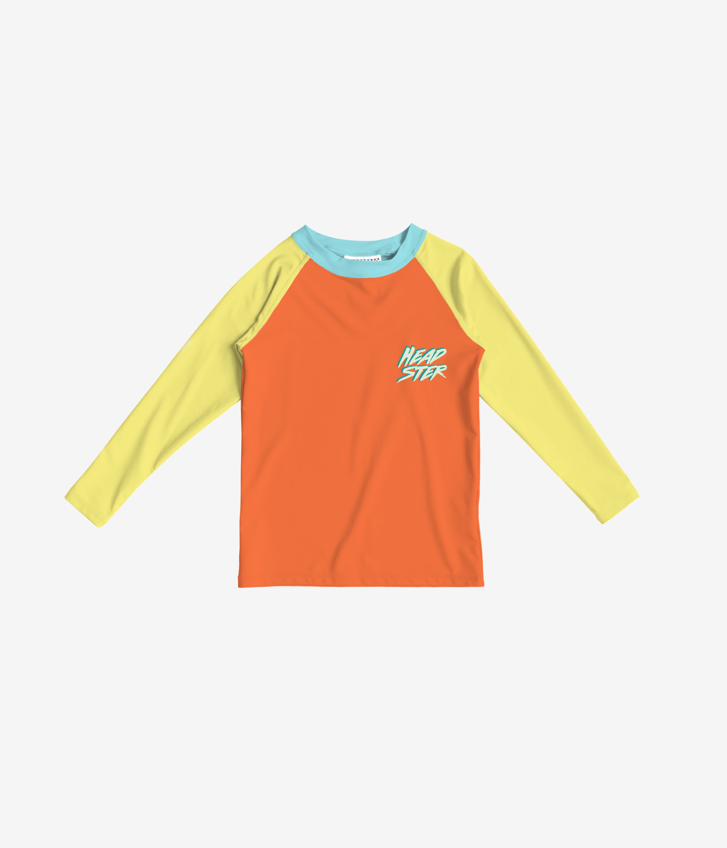 Lightning Flash rashguard Cadmium Orange