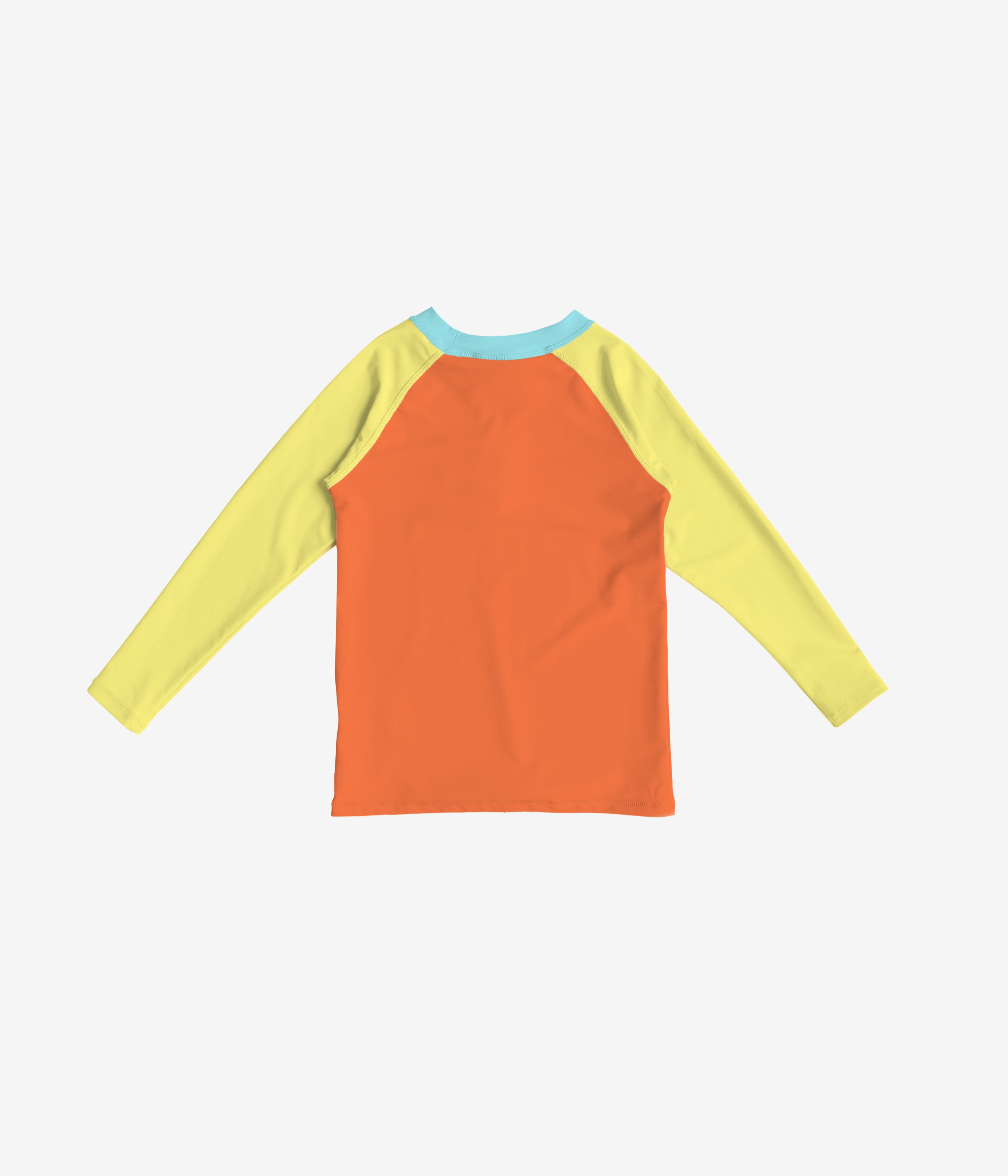 Lightning Flash rashguard Cadmium Orange