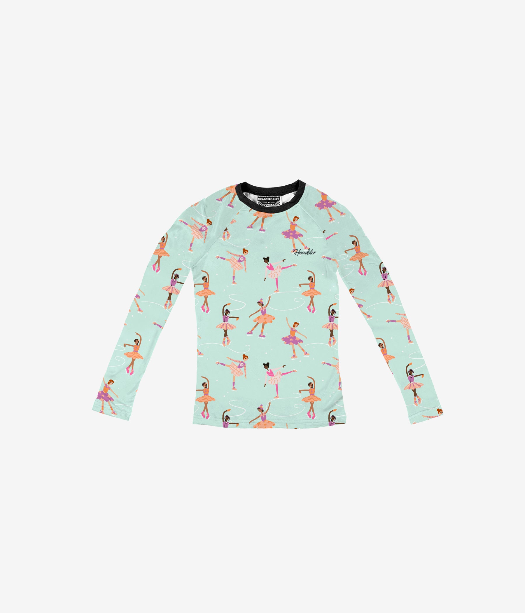 Pirouette On Ice Base Layer - Dusty Aqua