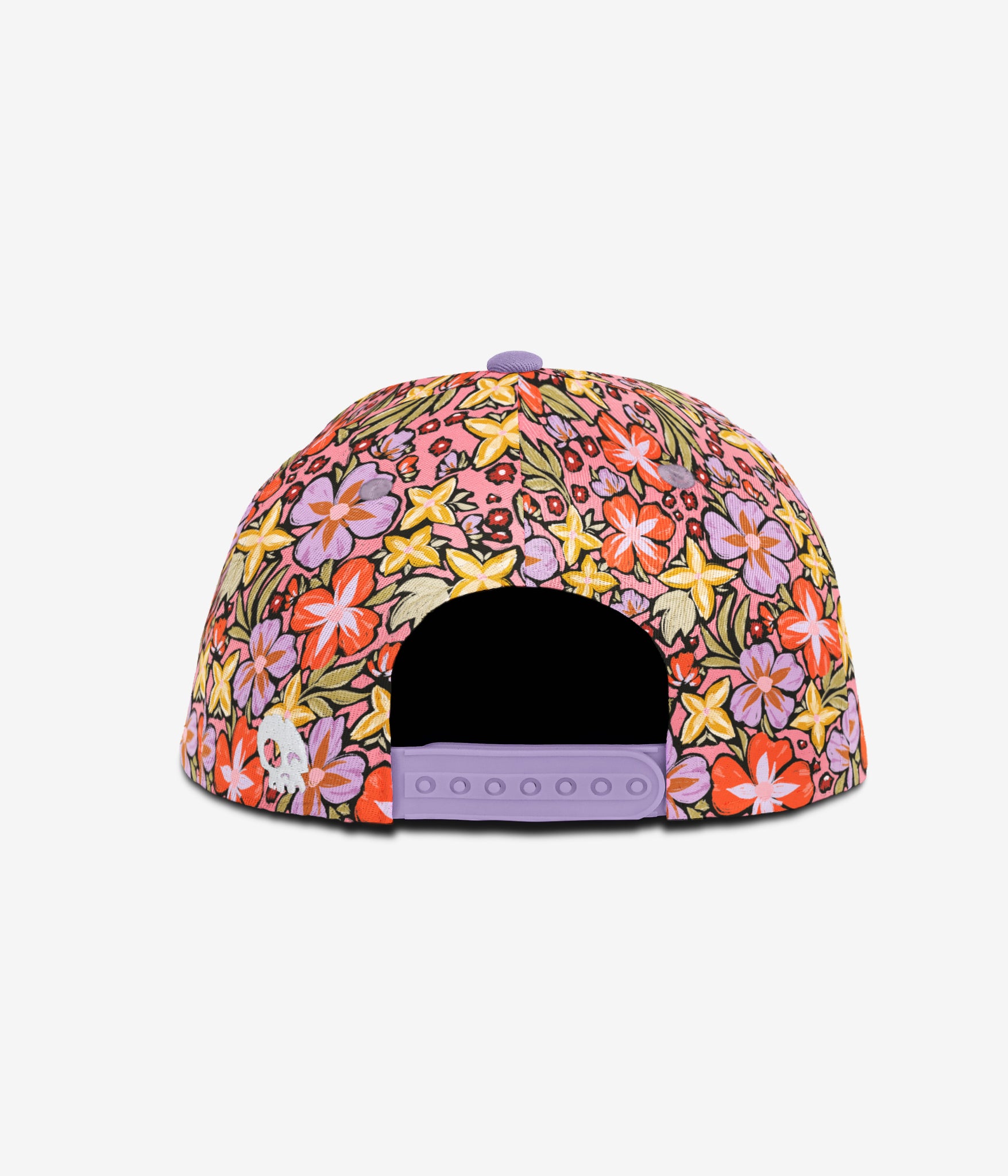 Retro Bloom Snapback - Peaches