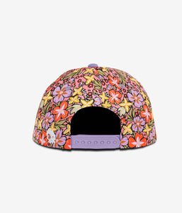 Retro Bloom Snapback - Peaches