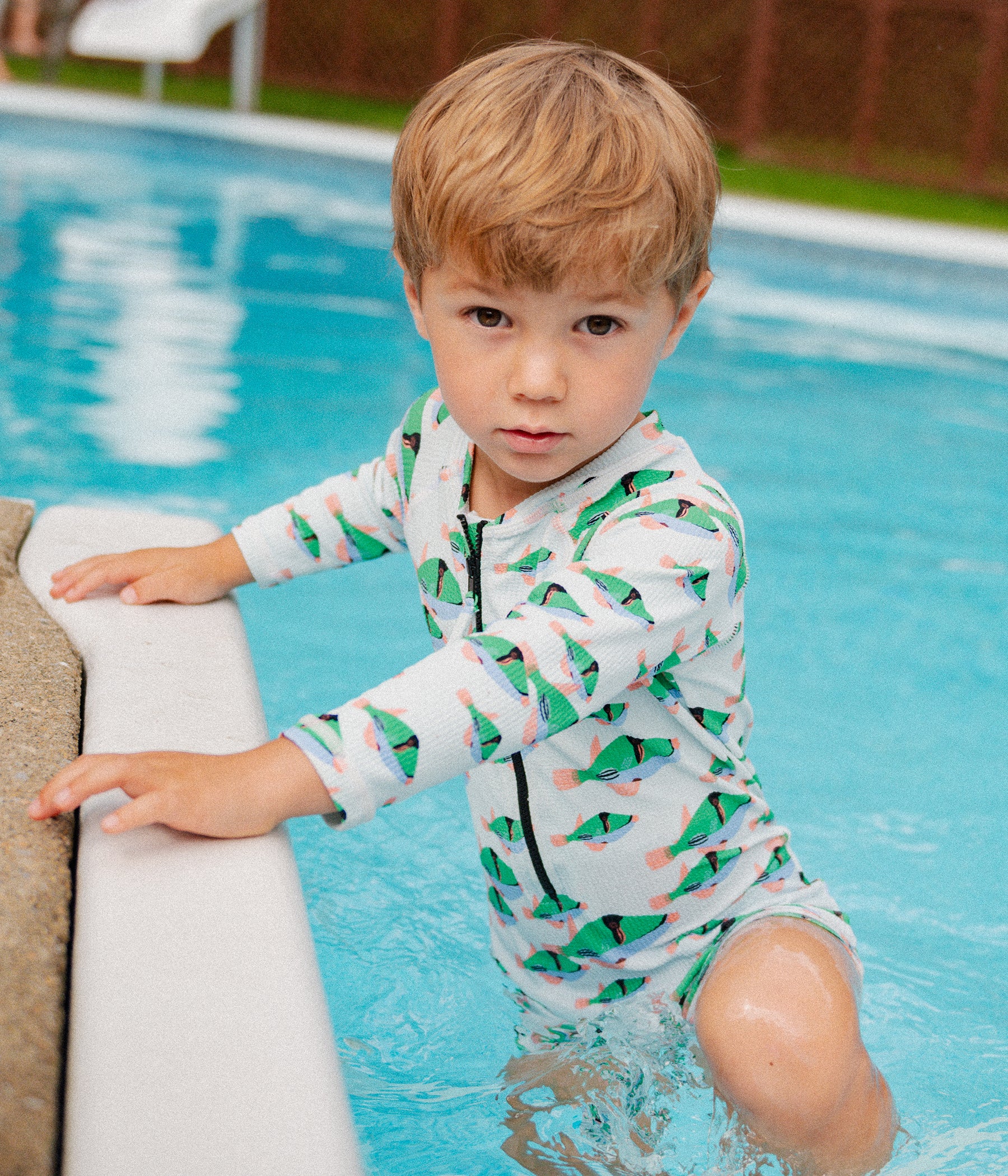 Underwater LongSleeve One Piece Swimsuit