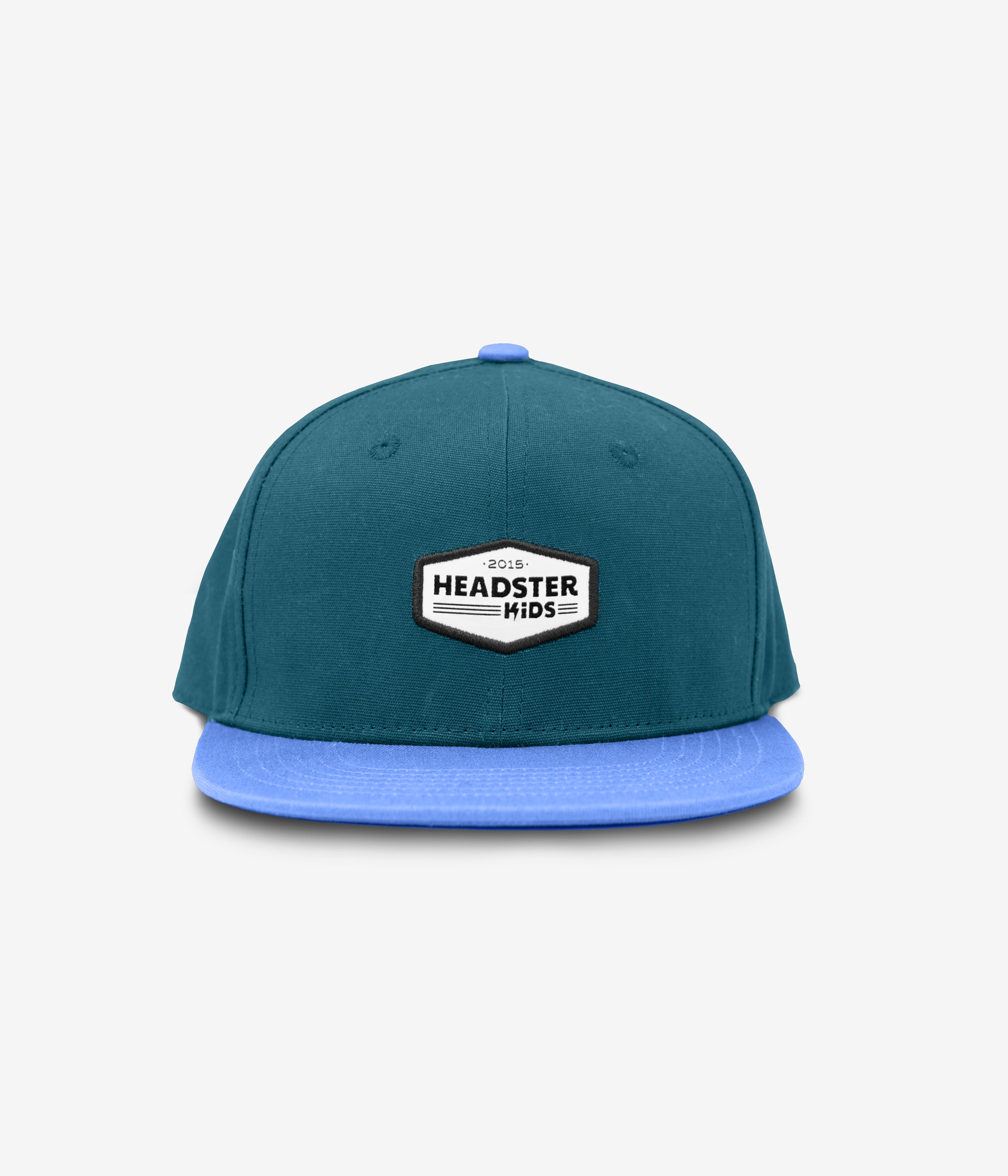 Academy Snapback - Glassy Green cap for babies and kids, product view 2
