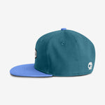 Academy Snapback - Glassy Green cap for babies and kids, product view 3
