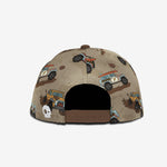 All Terrain Fun Snapback - Beige Sand cap for babies and kids, product view 4
