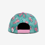 Axolotl Dip Snapback - Lagoona Blue cap for babies and kids, product view 4