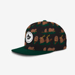 Beaver Tail Snapback cap for babies and kids by Headster Kids
