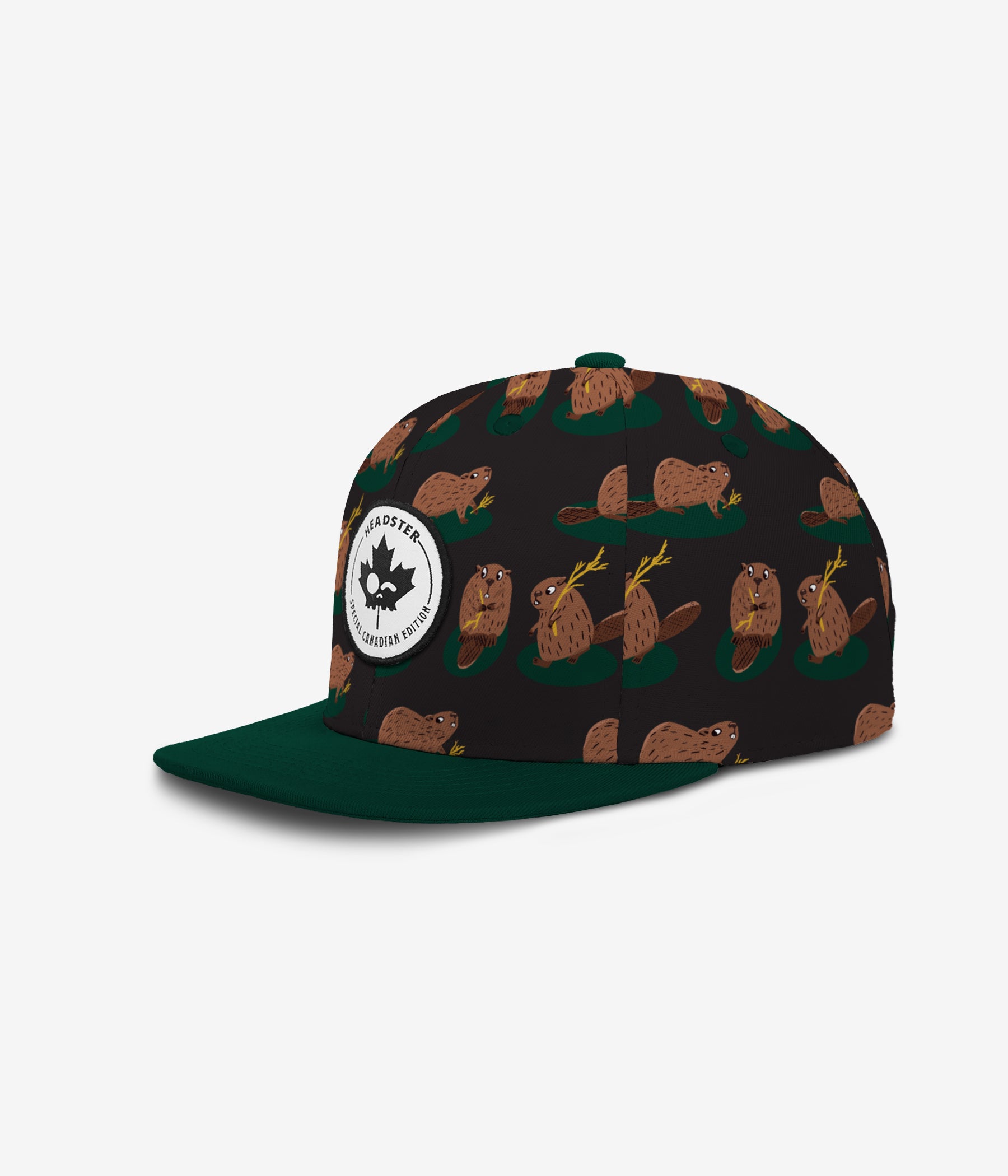 Beaver Tail Snapback cap for babies and kids by Headster Kids