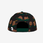 Beaver Tail Snapback cap for babies and kids, product view 4