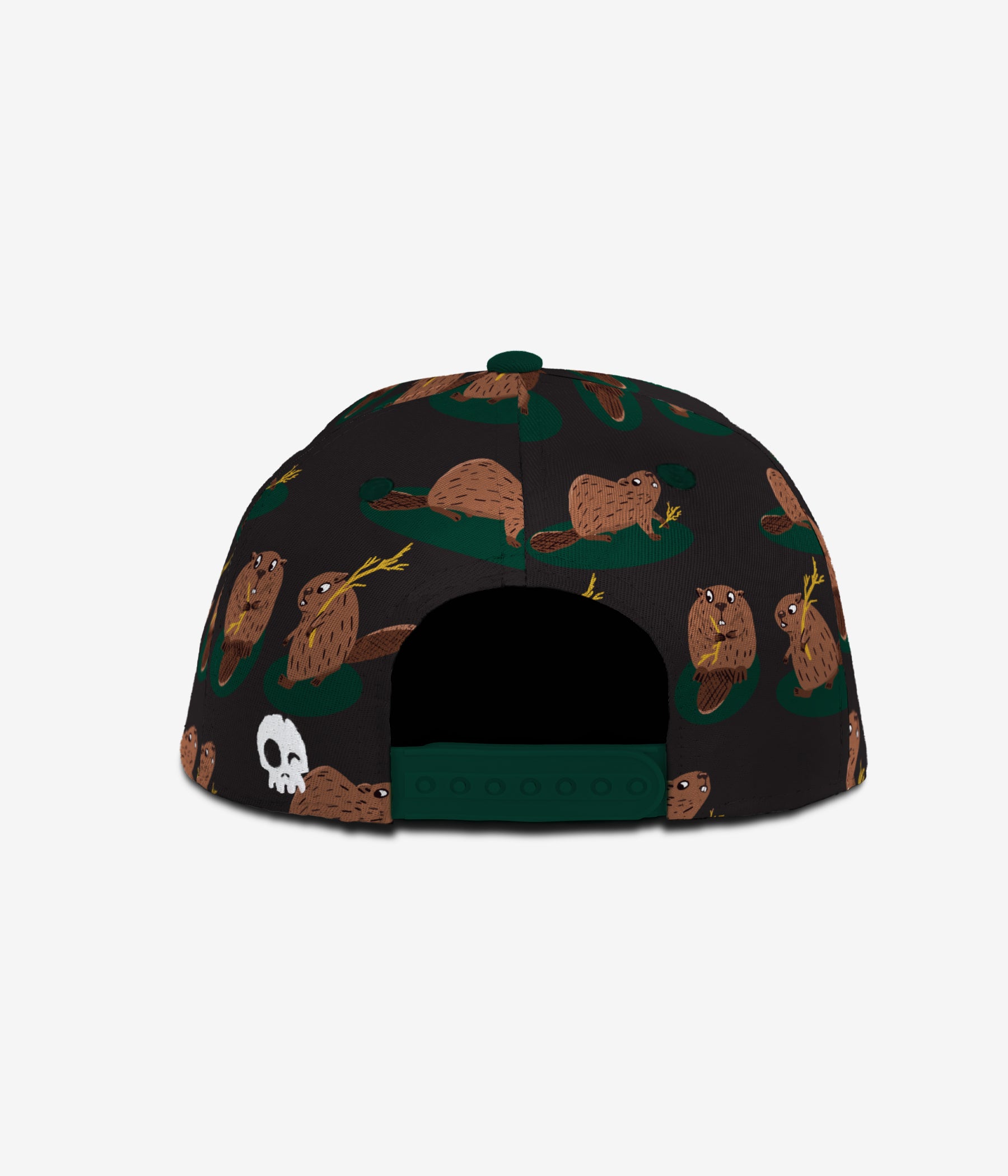 Beaver Tail Snapback cap for babies and kids, product view 4