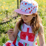 Berry Bliss Snapback cap for babies and kids, product view 6