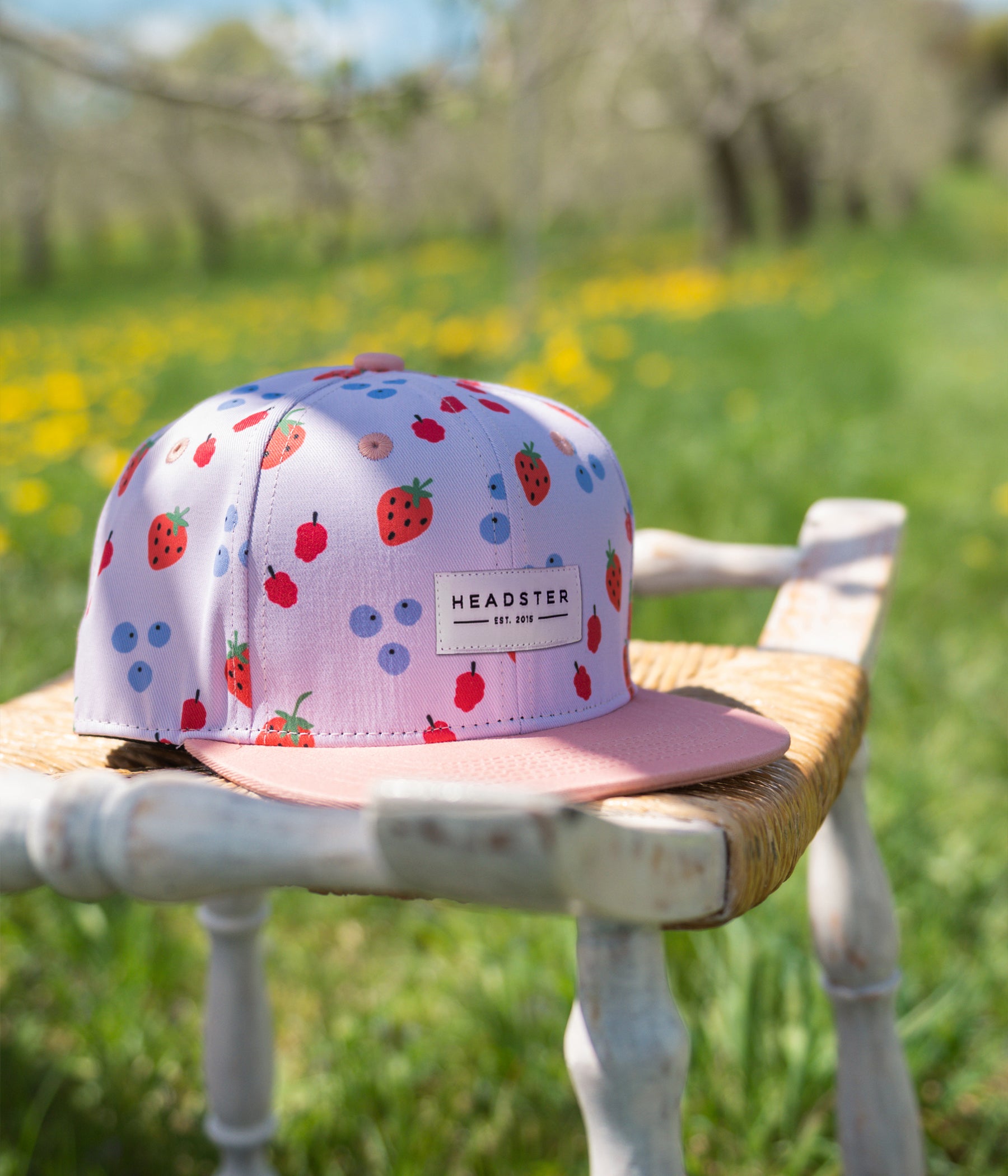 Berry Bliss Snapback cap for babies and kids, product view 7