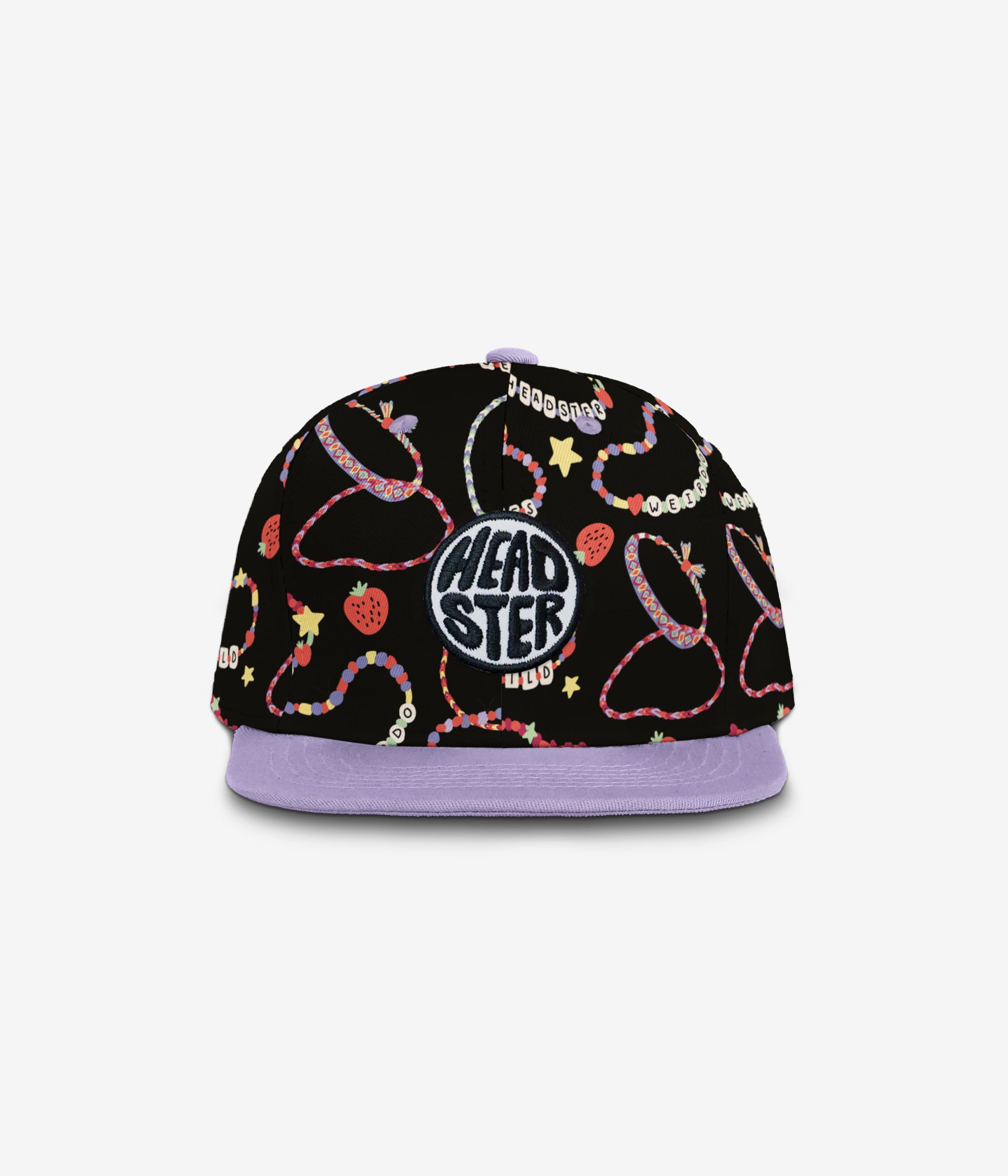 BFF Snapback - Black cap for babies and kids, product view 2