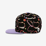 BFF Snapback - Black cap for babies and kids, product view 3