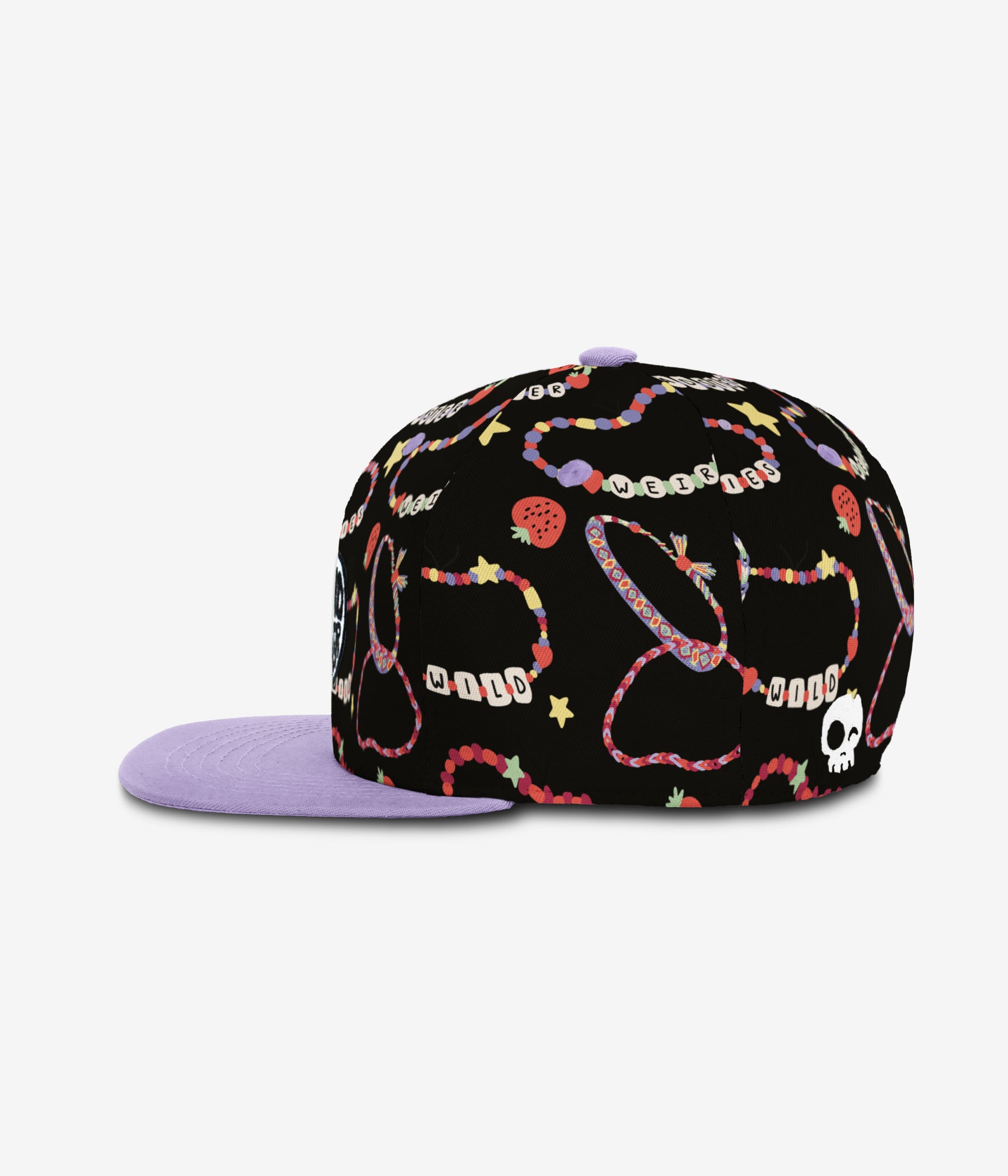 BFF Snapback - Black cap for babies and kids, product view 3