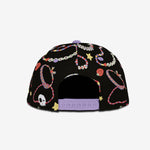 BFF Snapback - Black cap for babies and kids, product view 4