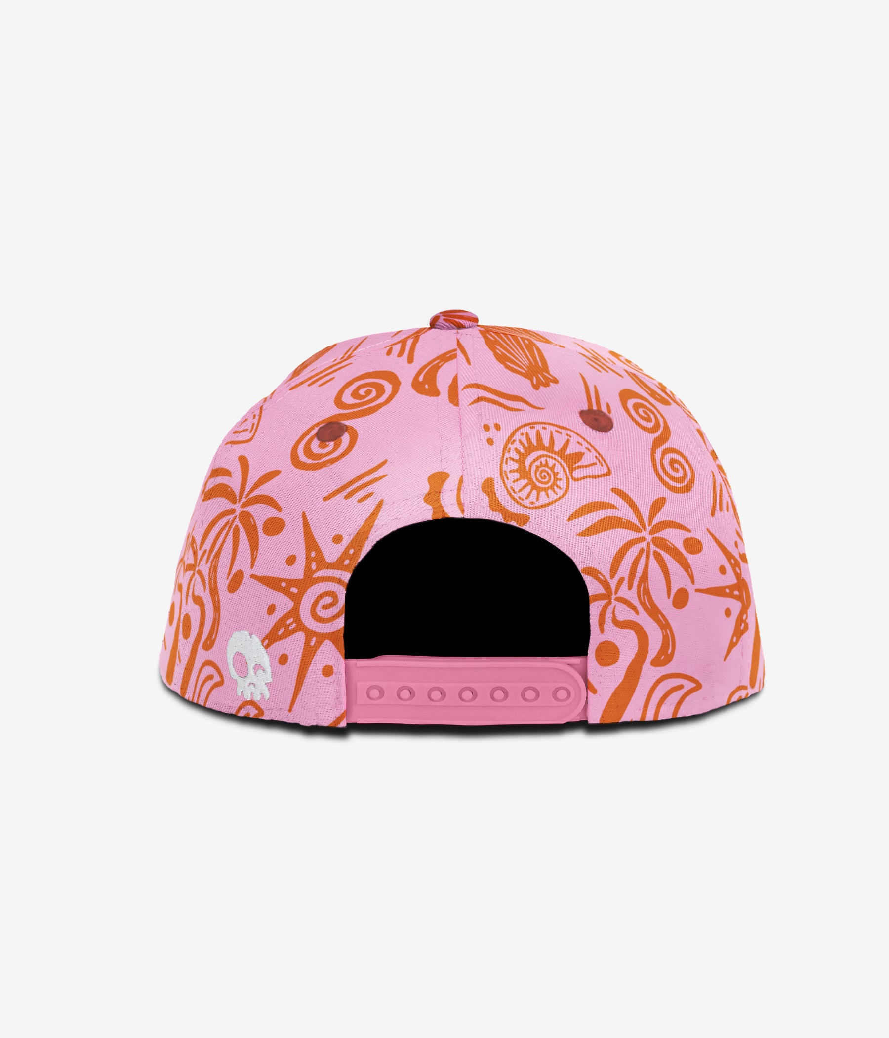 Blush Tides Snapback - Bubble Gum cap for babies and kids, product view 4