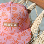 Blush Tides Snapback - Bubble Gum cap for babies and kids, product view 6