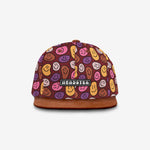 Bubbly Mood Snapback cap for babies and kids, product view 2