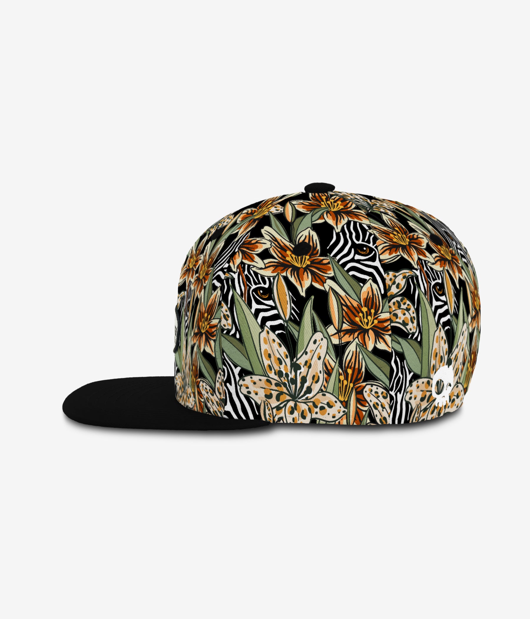 Camo Zebra Snapback cap for babies and kids, product view 3