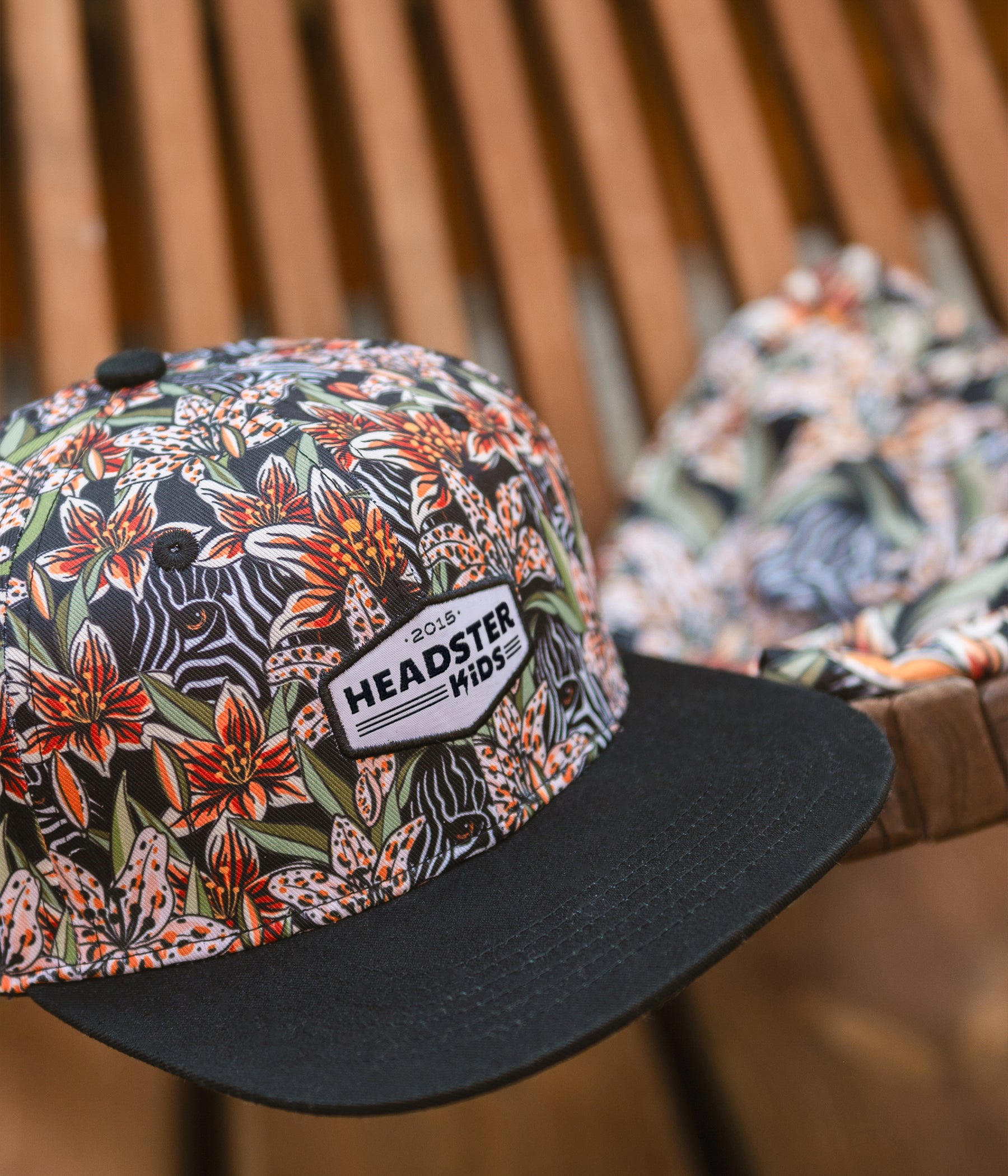 Camo Zebra Snapback cap for babies and kids, product view 5