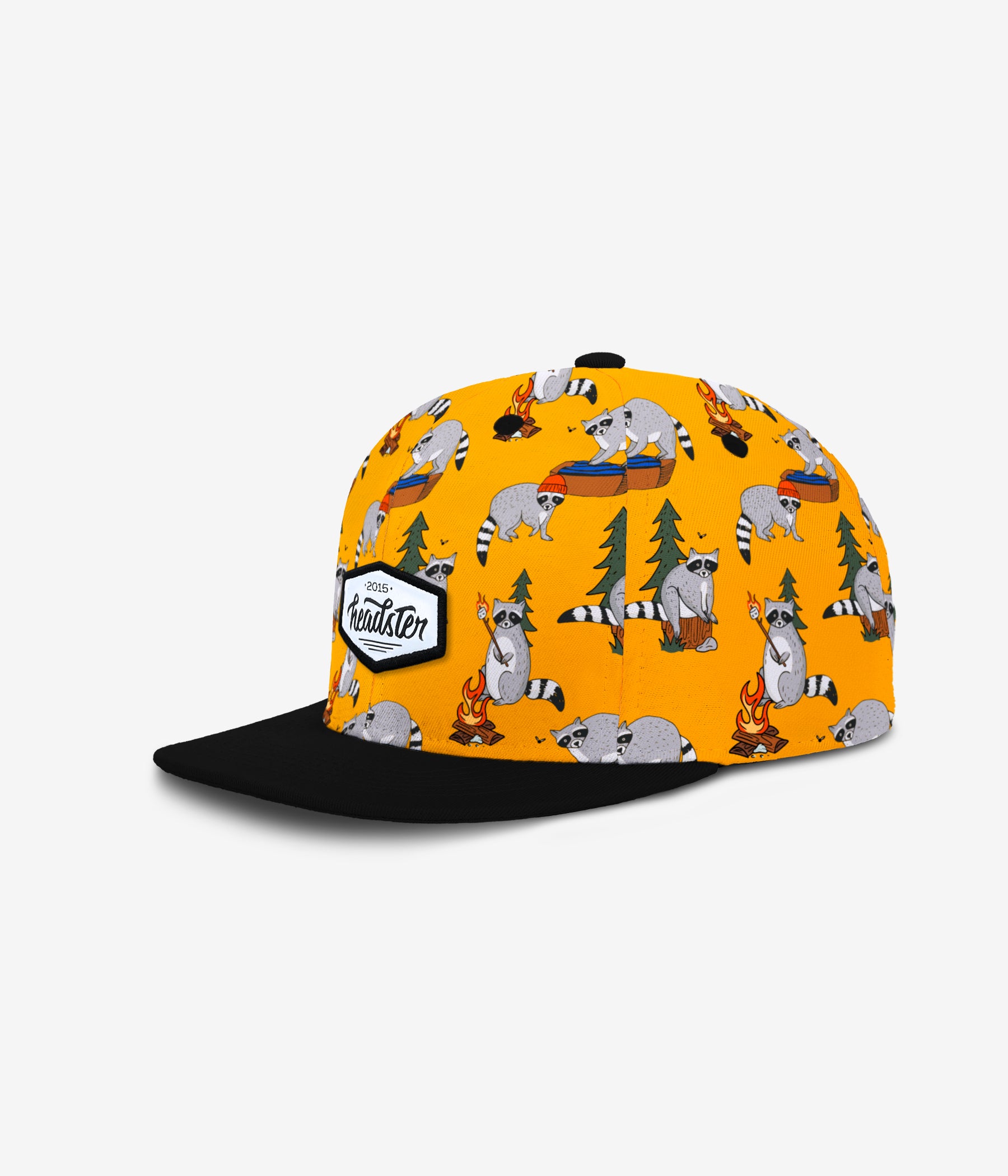 Campfire Bandits Snapback - Pumpkin cap for babies and kids by Headster Kids