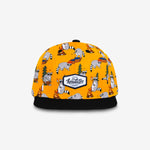 Campfire Bandits Snapback - Pumpkin cap for babies and kids, product view 2