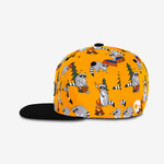 Campfire Bandits Snapback - Pumpkin cap for babies and kids, product view 3