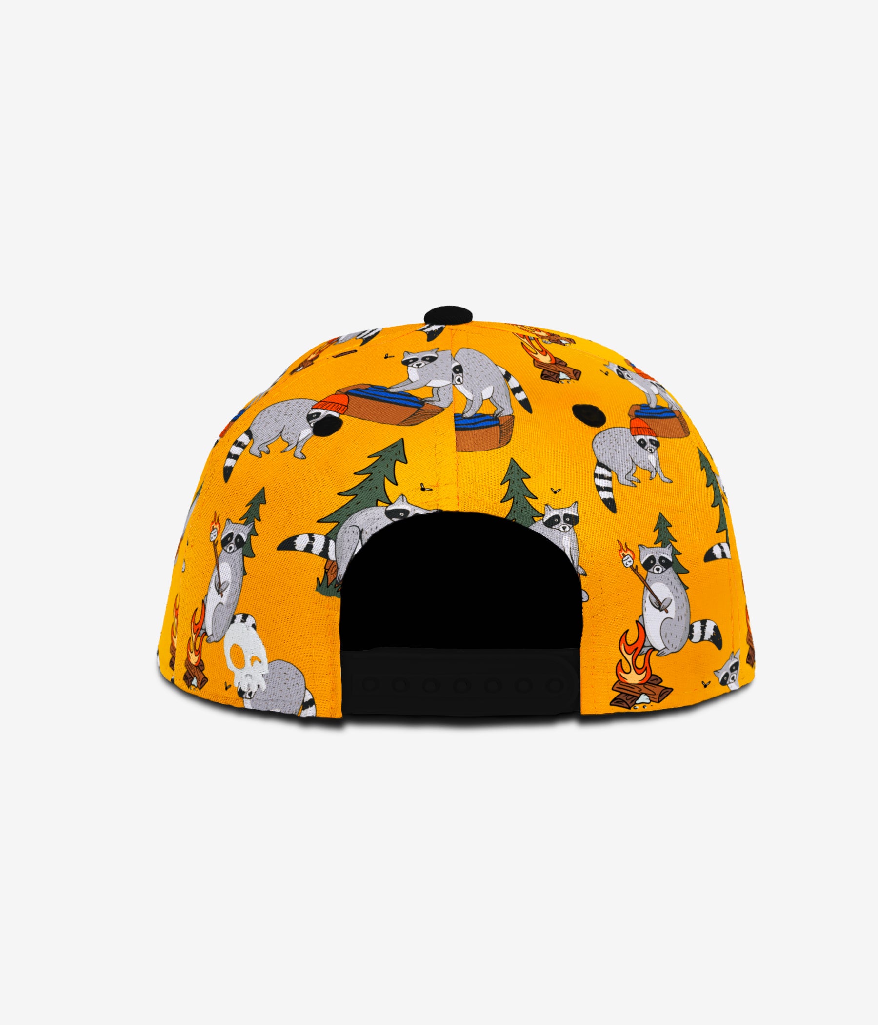Campfire Bandits Snapback - Pumpkin cap for babies and kids, product view 4