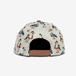 Captain Seagull Snapback - White Sand cap for babies and kids, product view 4
