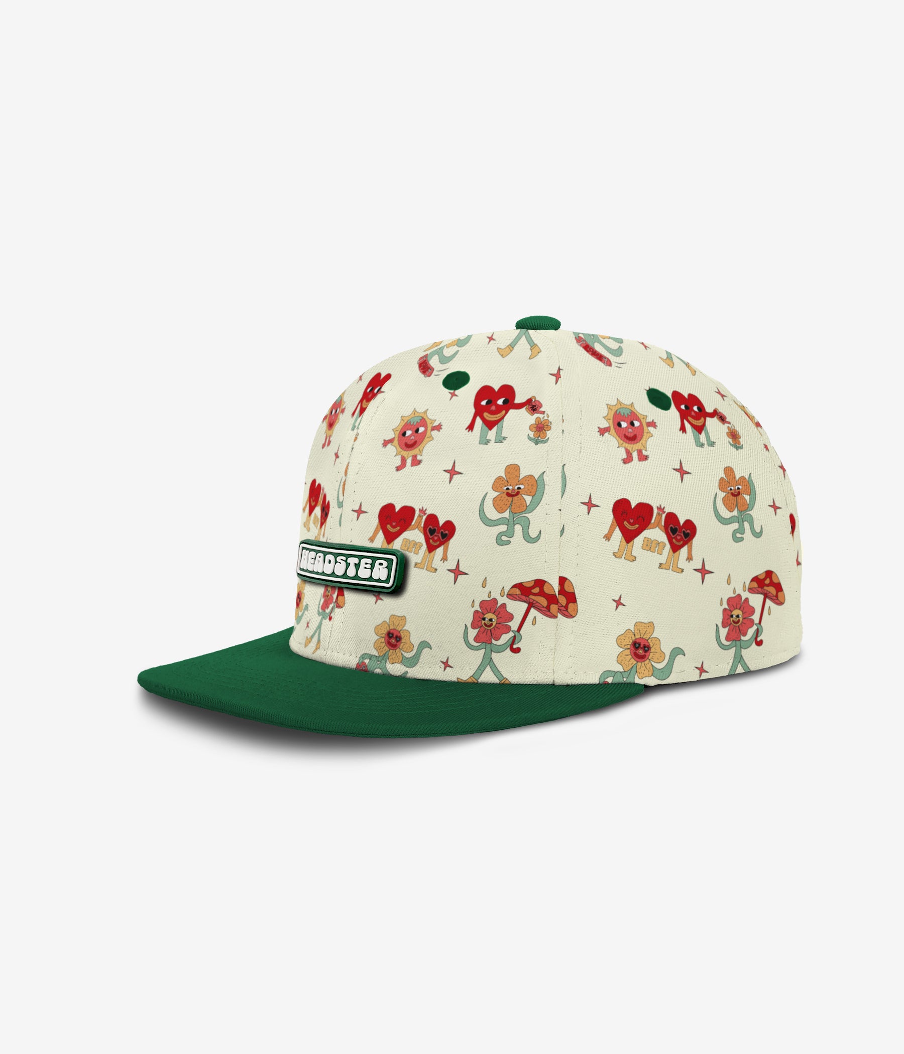 Catching Feelings Snapback - Pale Beige cap for babies and kids by Headster Kids
